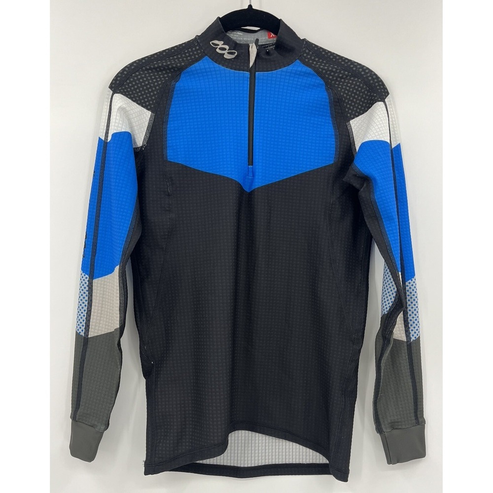 Podiumwear Cycling Bike Jersey 1/4 Zip Long Sleeve Men's Size XS